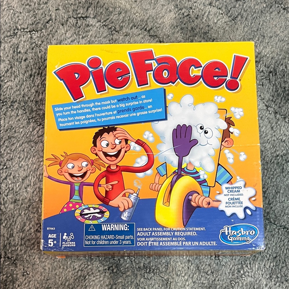 Hasbro Pie Face Game